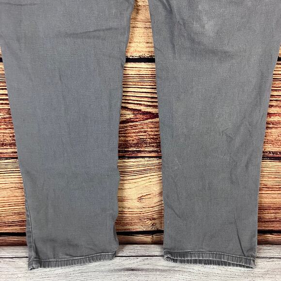 Carhartt Relaxed Fit Gray Denim Work Jeans - Picture 8 of 8